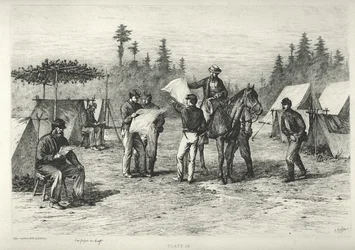 Periódicos en el Campamento